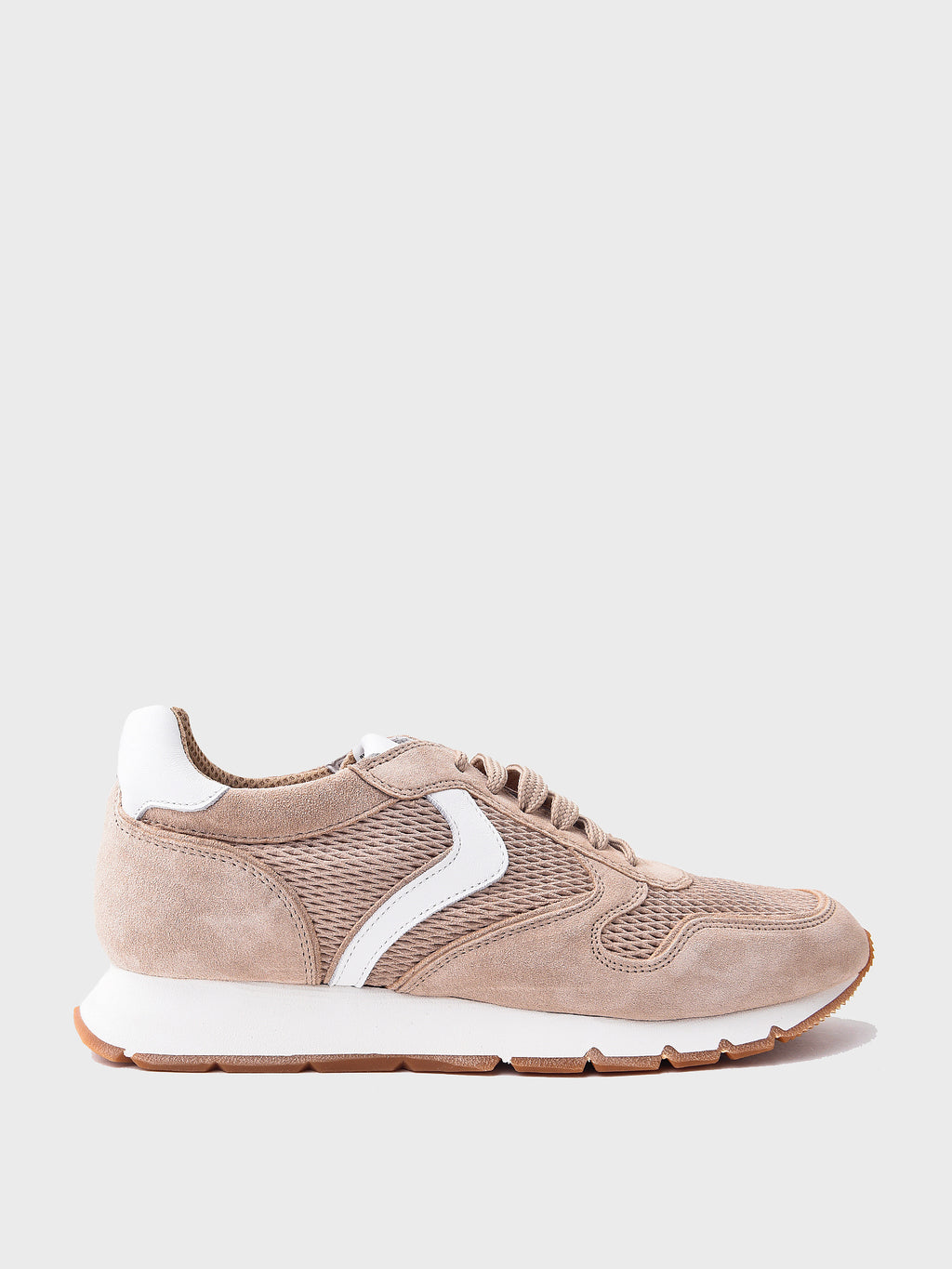Voile Blanche Women's Julia Mesh Suede and Technical Fabric Sneaker - Saint Bernard