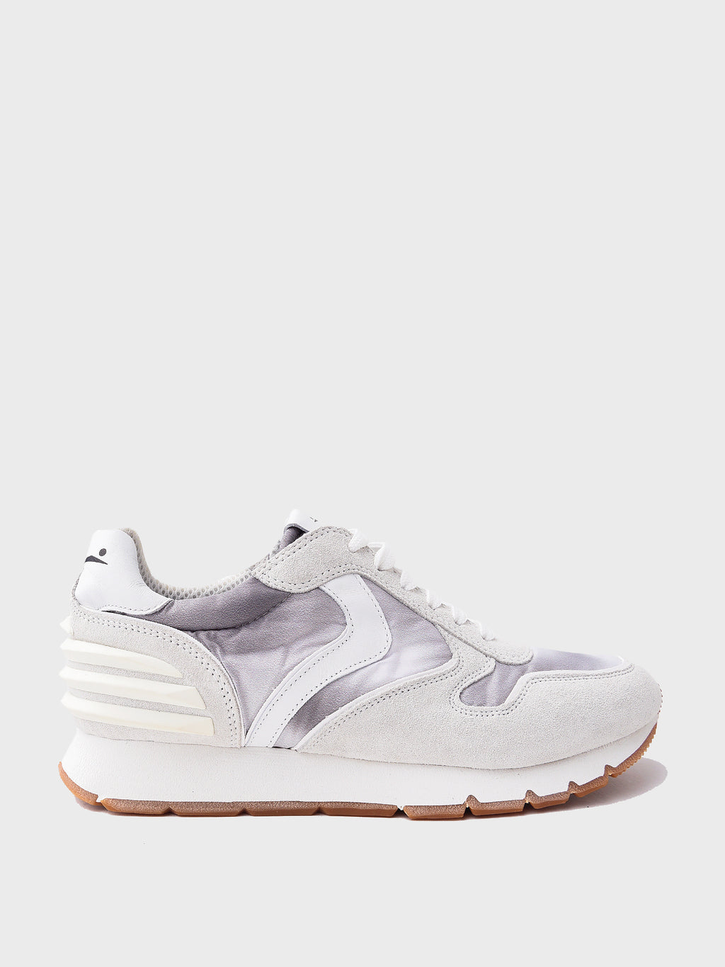 Voile Blanche Women's Julia Power Suede and Technical Nylon Sneaker - Saint Bernard