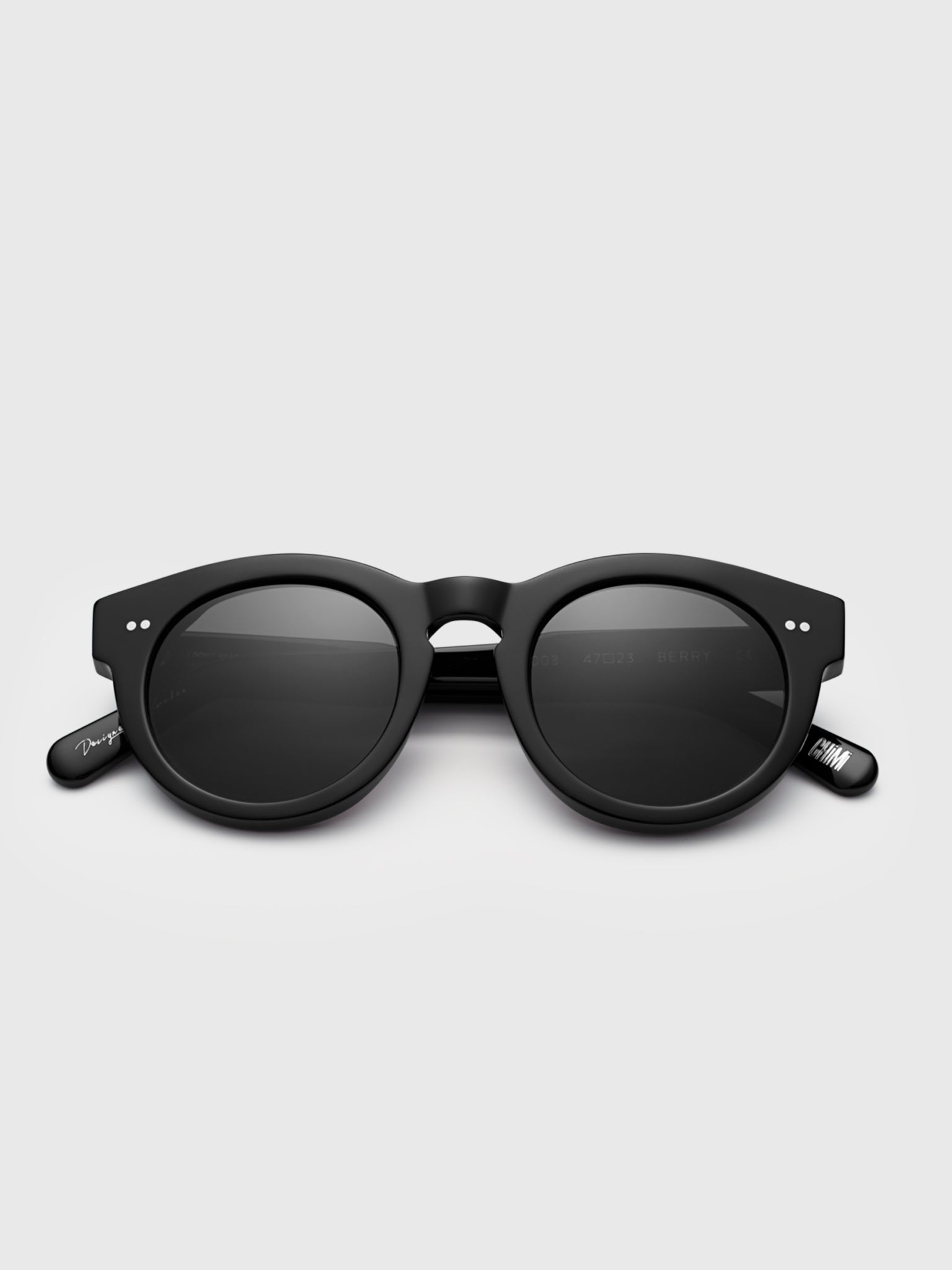 Chimi Berry #003 Black Sunglasses - Saint Bernard