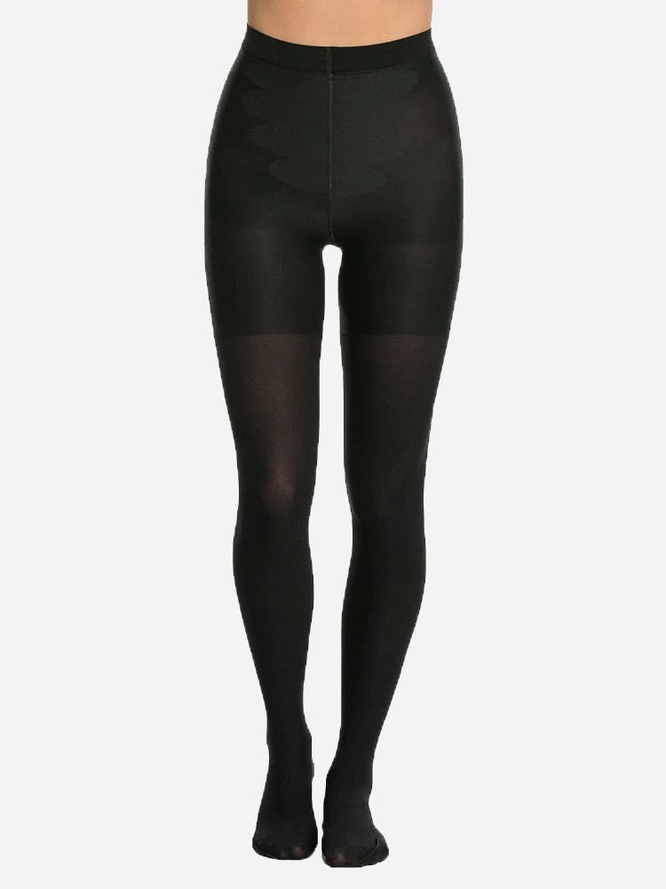 Spanx Reversible Mid-Thigh Shaping Tights - Saint Bernard