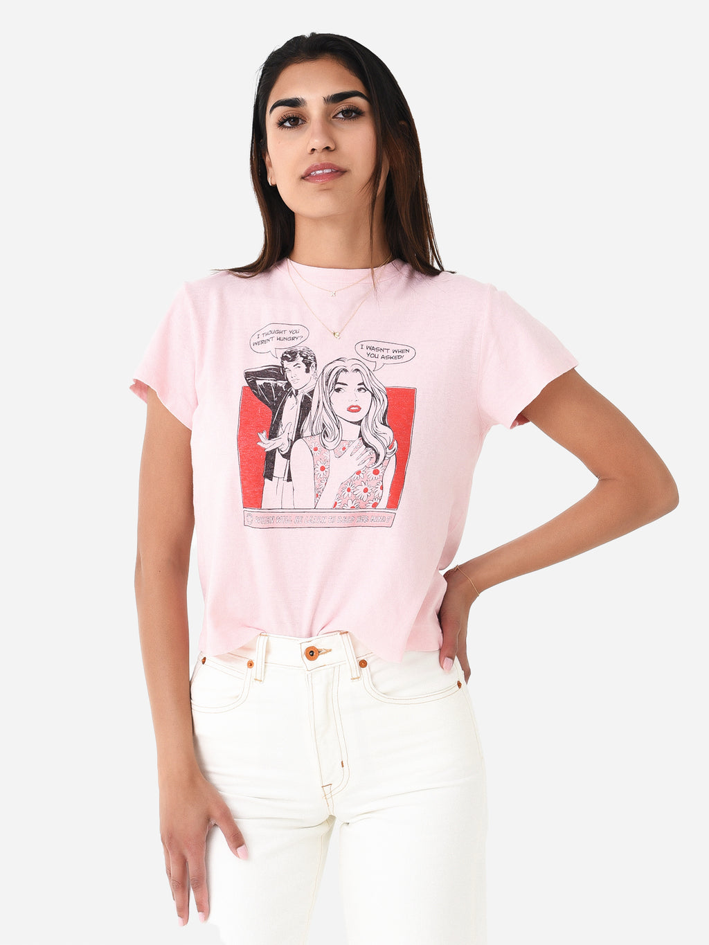Re/Done Women's Mindreader Classic Tee - Saint Bernard