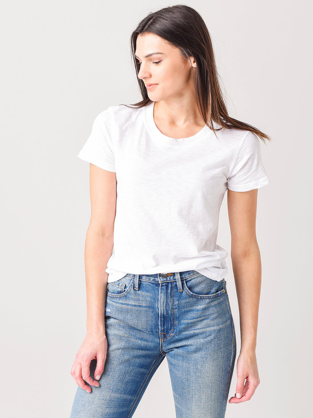 Stateside Supima Slub Baby Tee - Saint Bernard