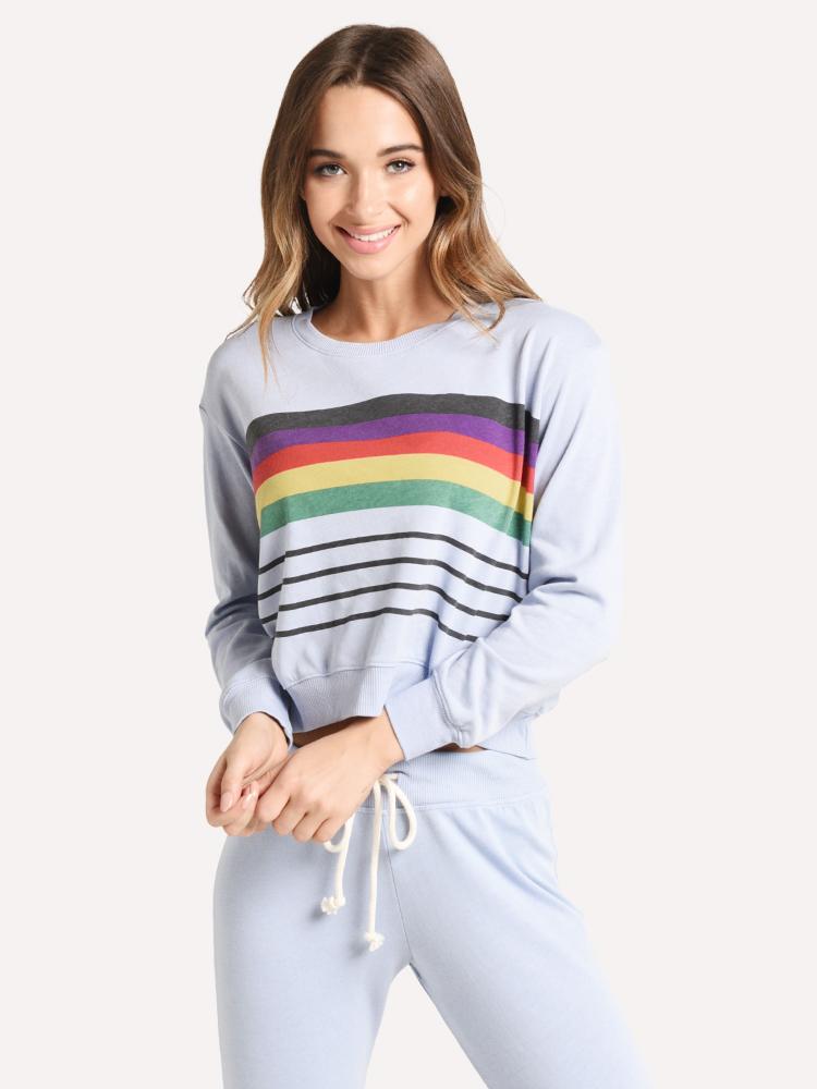 Sundry Crop Blouson Sweatshirt - Saint Bernard