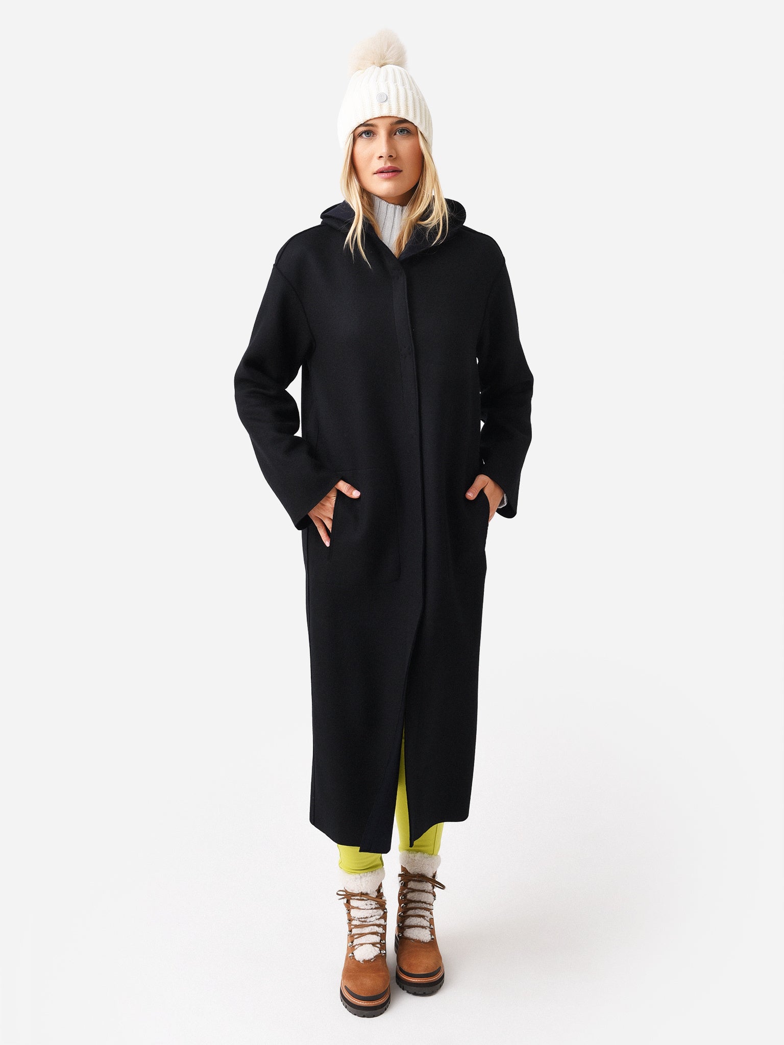 Frauenschuh Women's Olivia Hooded Wool Coat - Saint Bernard