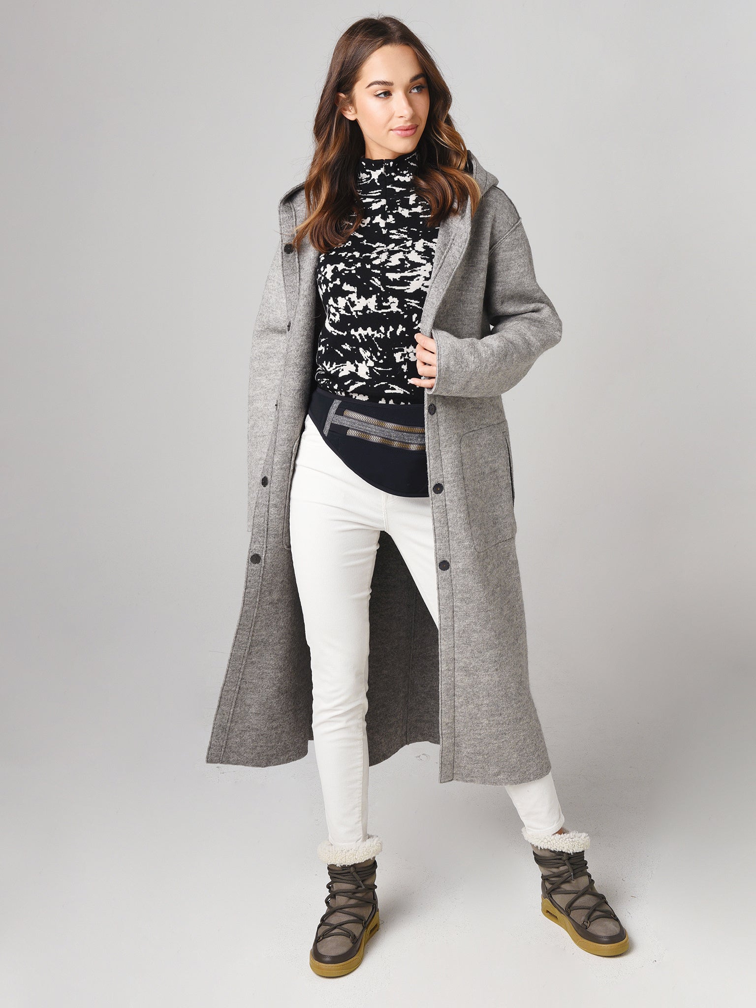 Frauenschuh Women's Olivia Long Coat - Saint Bernard