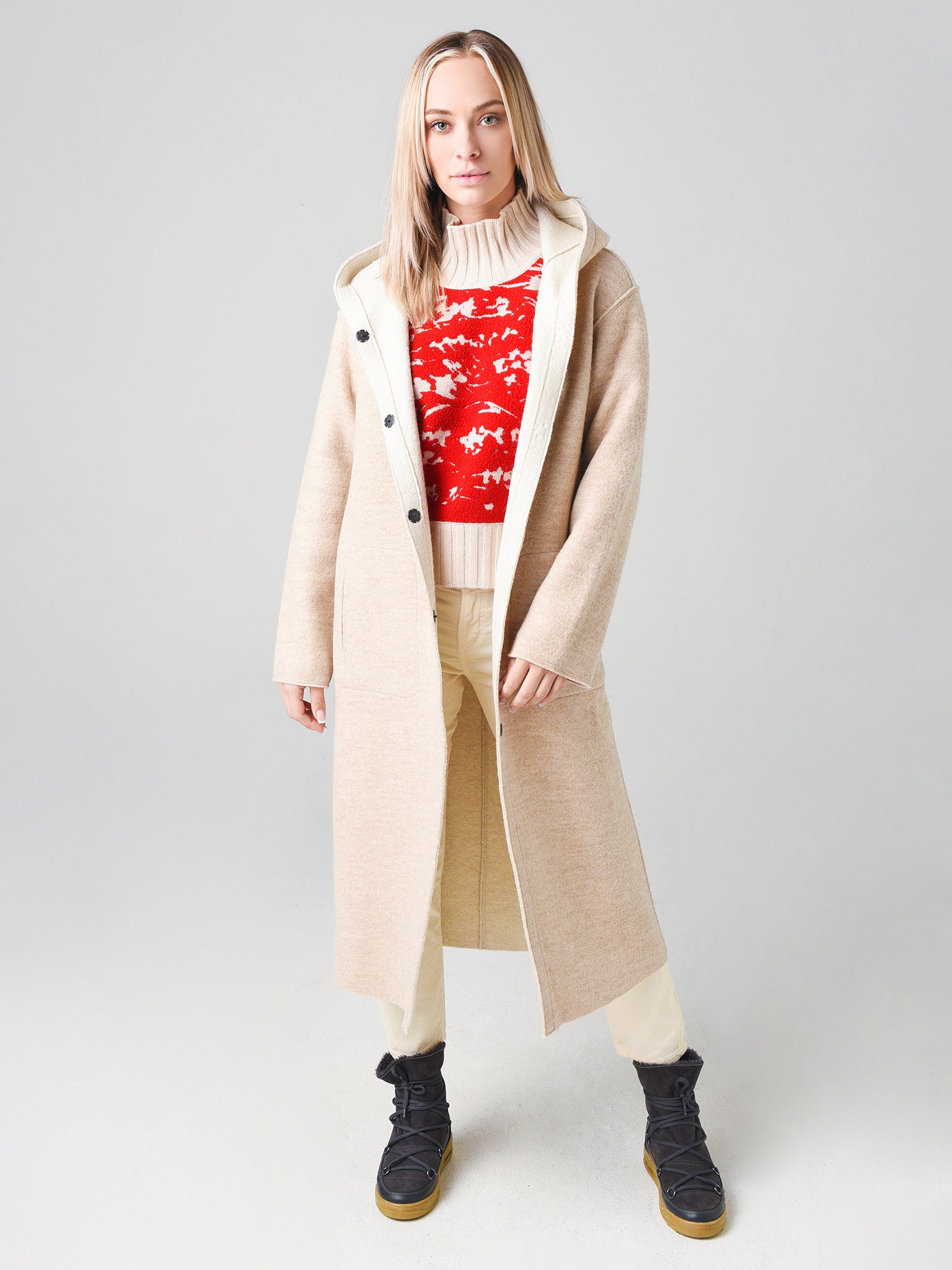 Frauenschuh Women's Olivia Long Coat - Saint Bernard