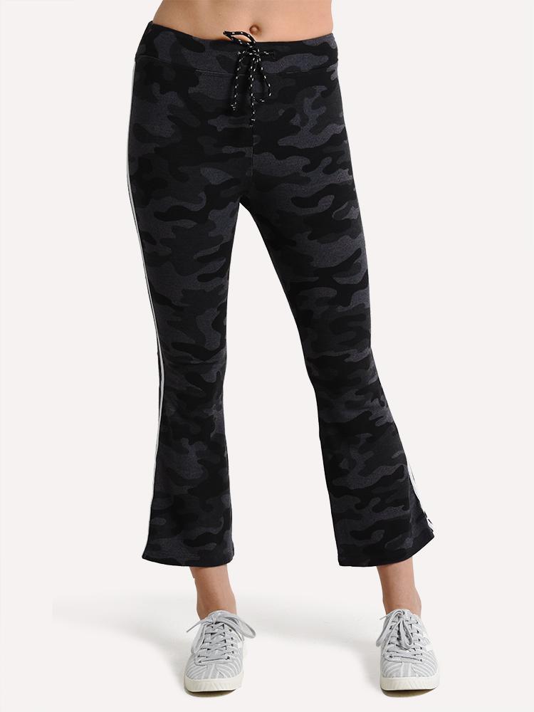 Sundry Camo Kick Flare Pant - Saint Bernard