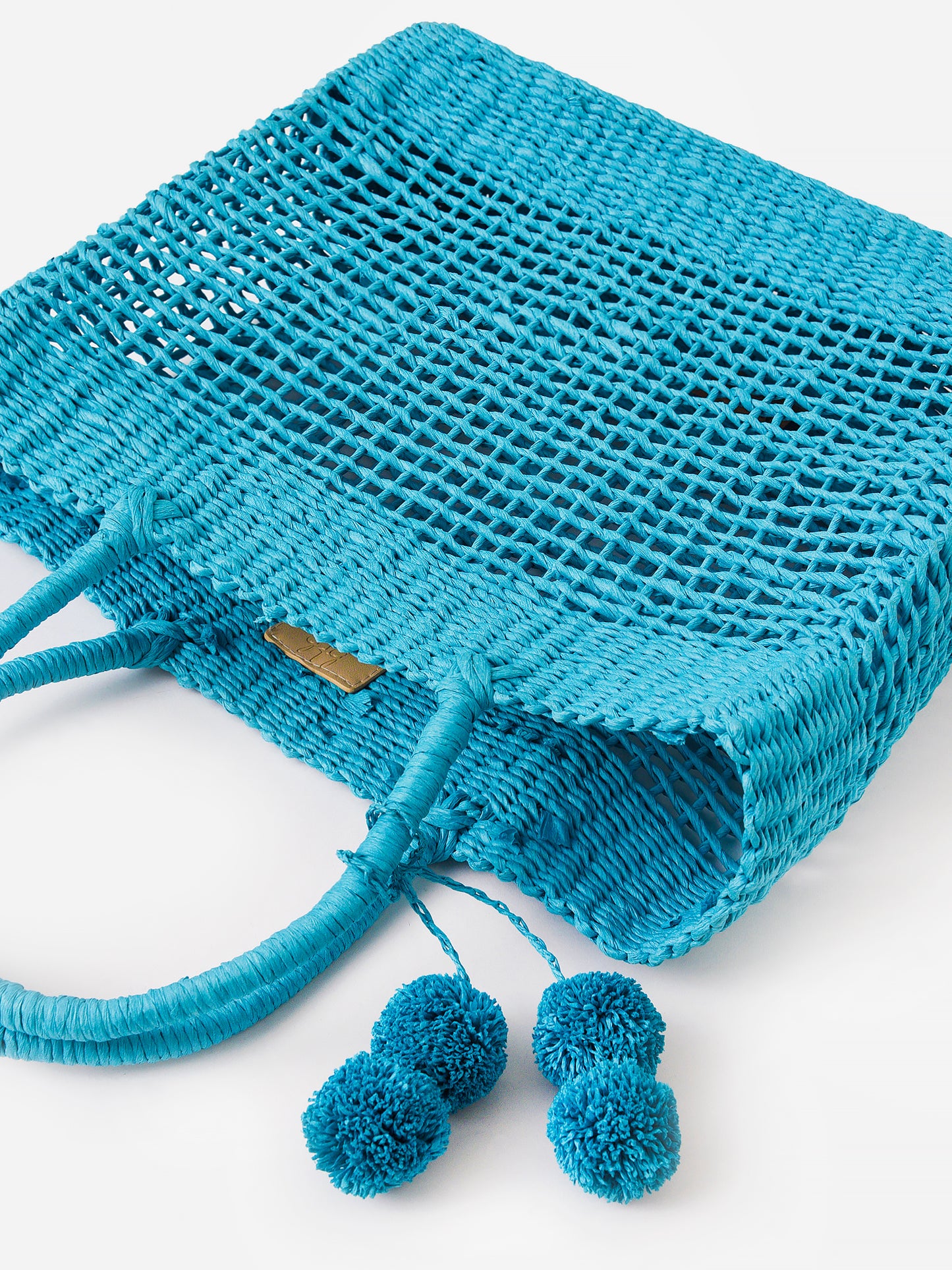 BTB Nancy Raffia Tote Bag - Saint Bernard