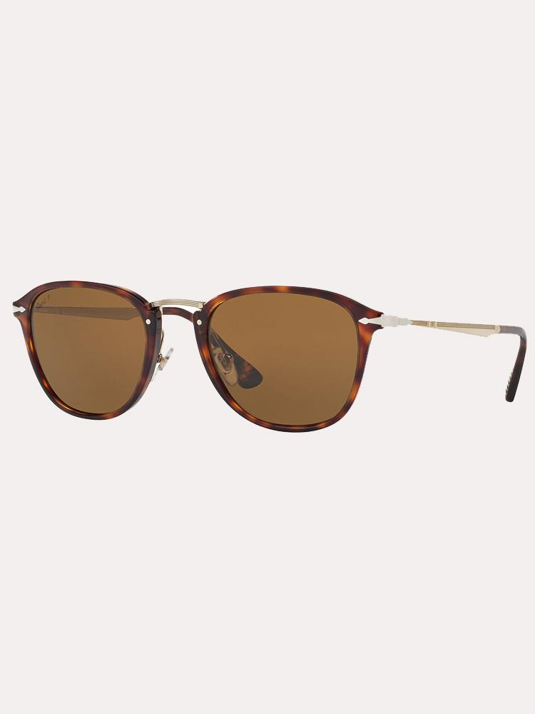 Persol PO3165S Polarized Calligrapher Edition Sunglasses - Saint Bernard