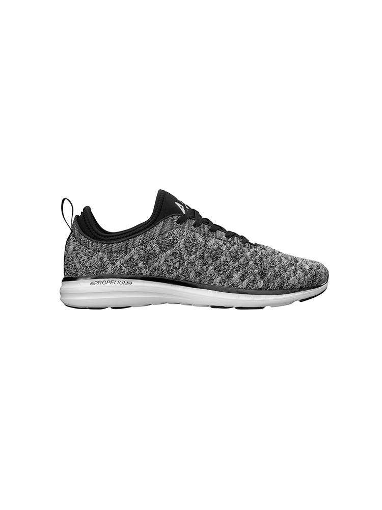 APL Men's Techloom Phantom Black White Melange - Saint Bernard