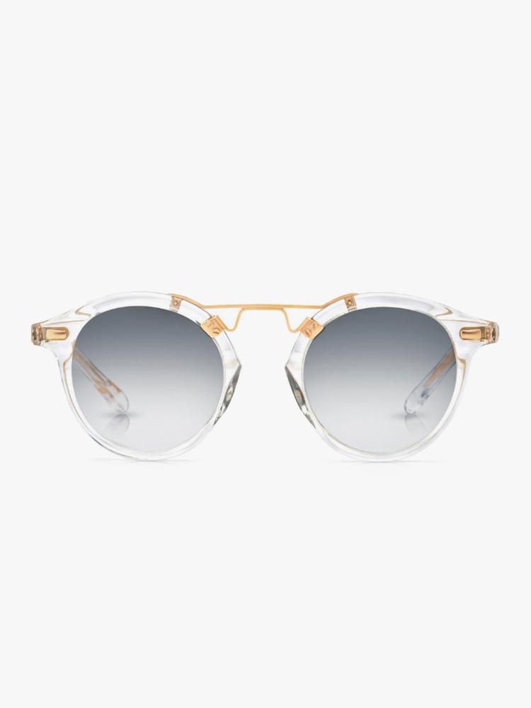 Krewe St Louis Crystal 24K Sunglasses