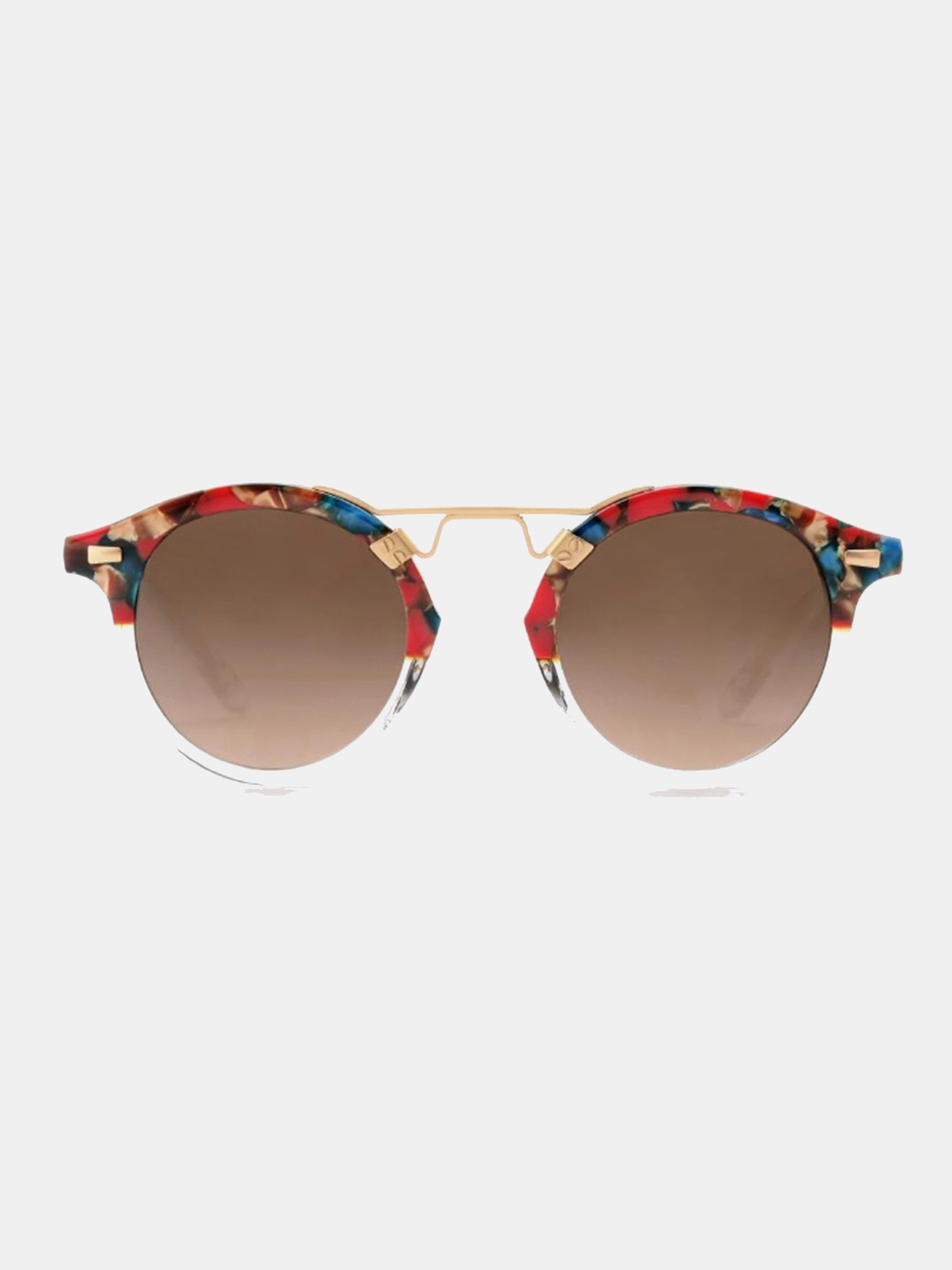Krewe St. Louis Mirrored Sunglasses - Saint Bernard