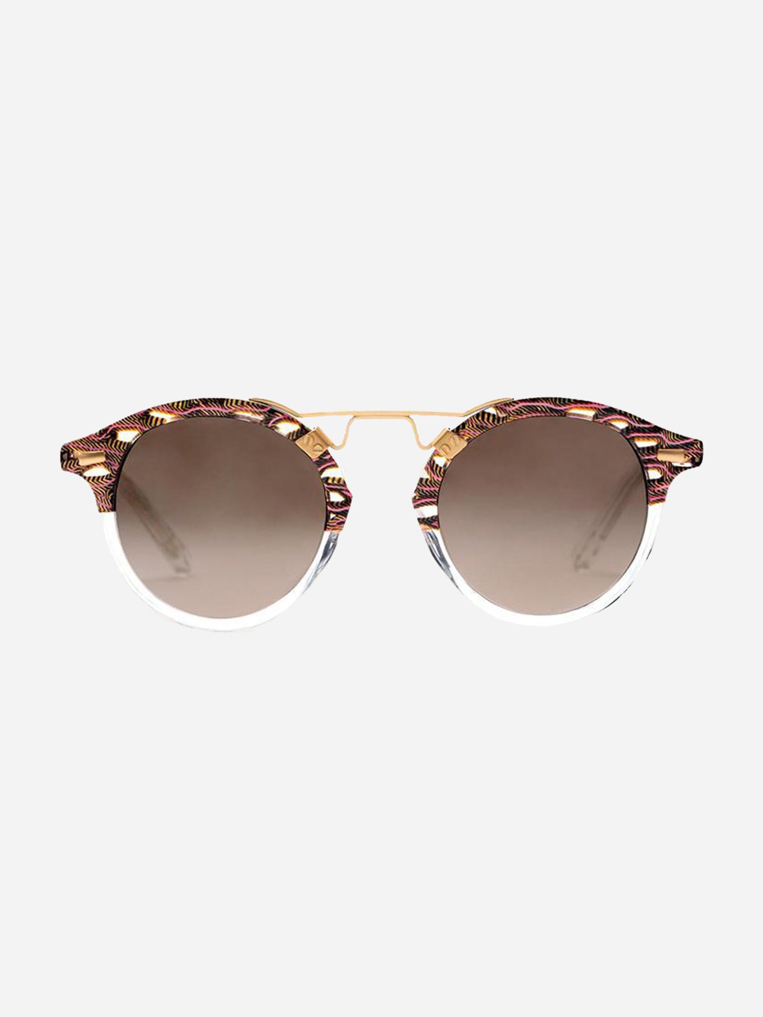 Krewe St. Louis Mirroed D'Oro Sunglasses - Saint Bernard