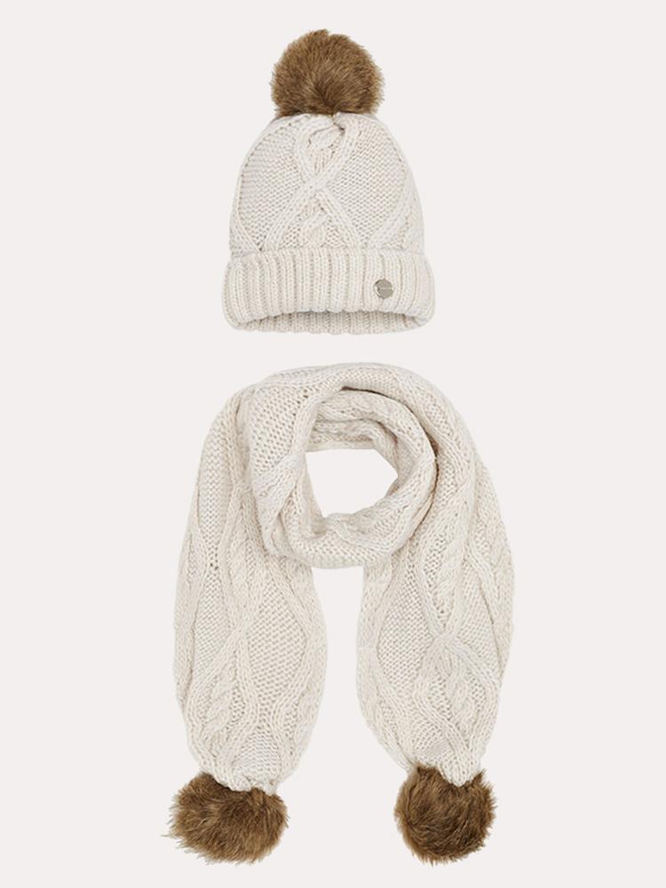 Mayoral Hat Scarf Set - Saint Bernard