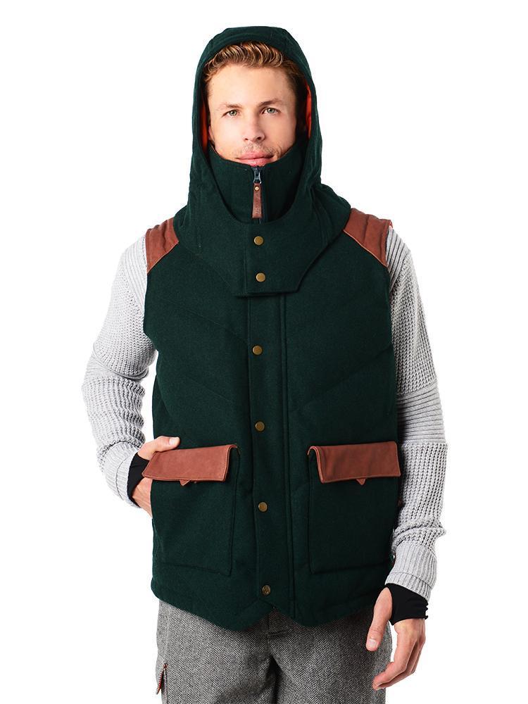 Alps & Meters Alpine Hooded Vest - Saint Bernard