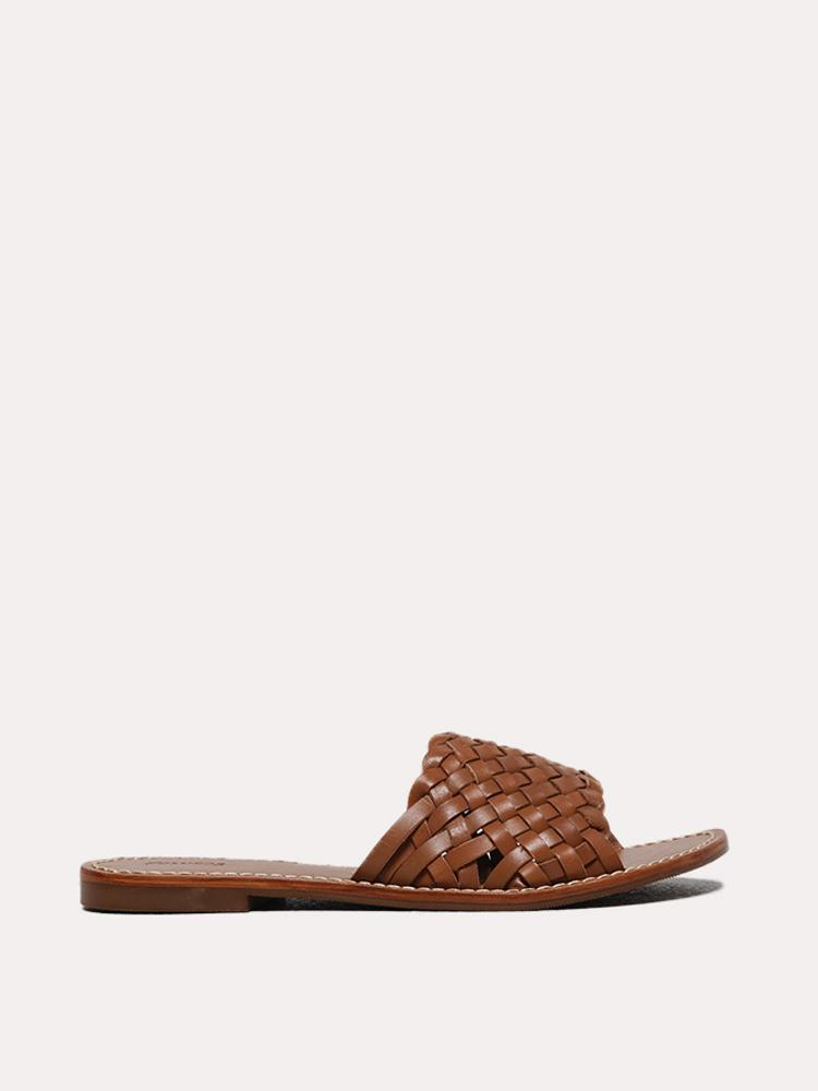 Soludos Woven Slide Sandal - Saint Bernard