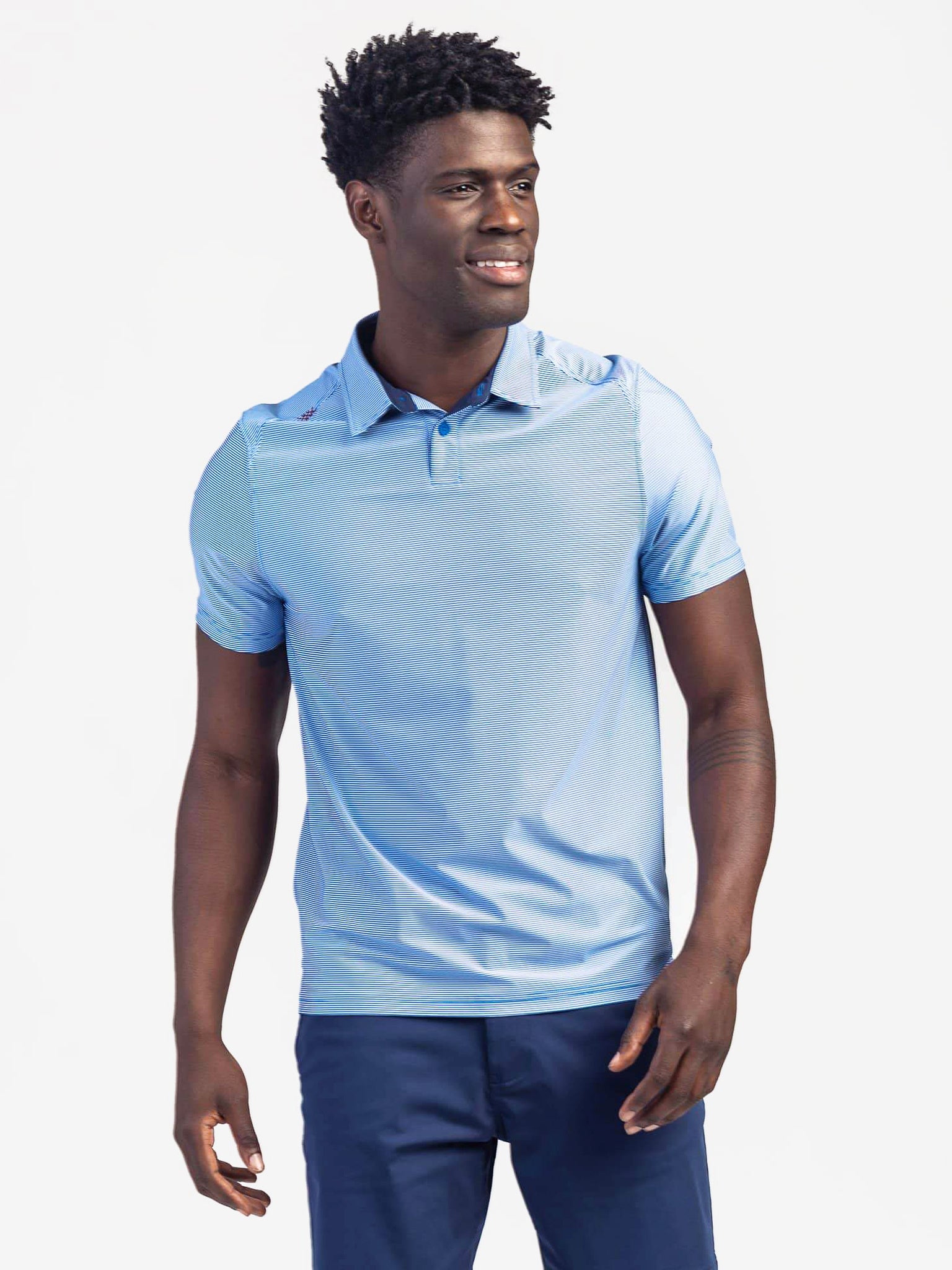 Rhone Men's Rhone Commuter Sport Polo - Saint Bernard