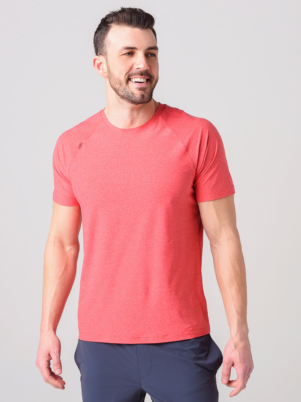 Rhone Men's Reign Short-Sleeve Tee - Saint Bernard