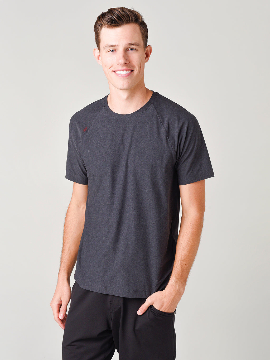 Rhone Men's Reign Short-Sleeve Tee - Saint Bernard