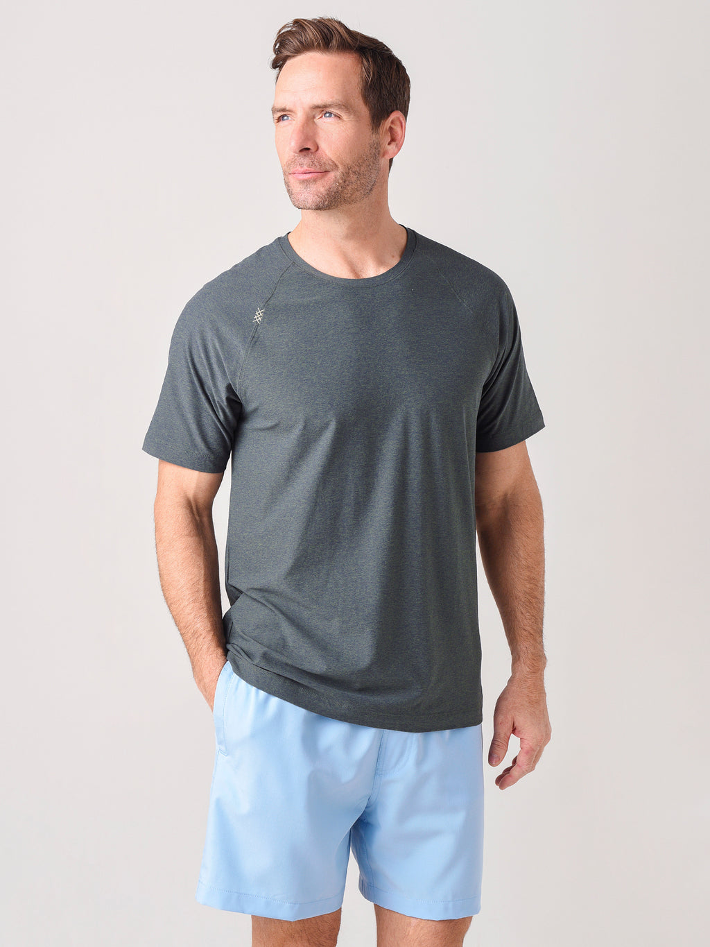 Rhone Men's Reign Short-Sleeve Tee - Saint Bernard
