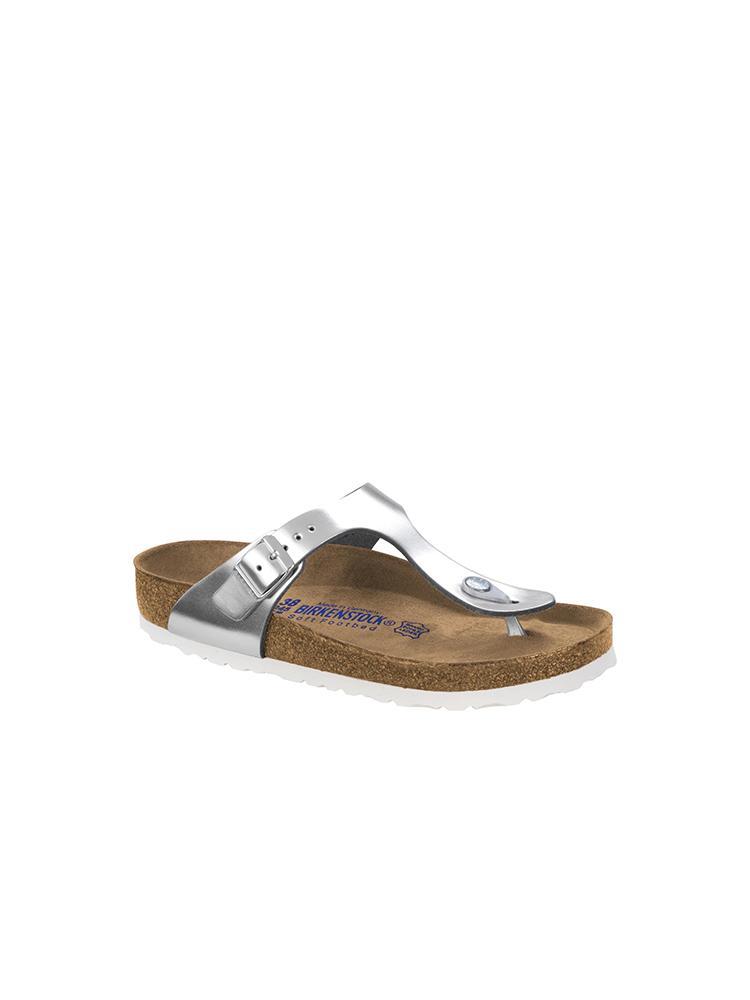 Birkenstock Gizeh Soft Footbed Leather Sandal - Saint Bernard