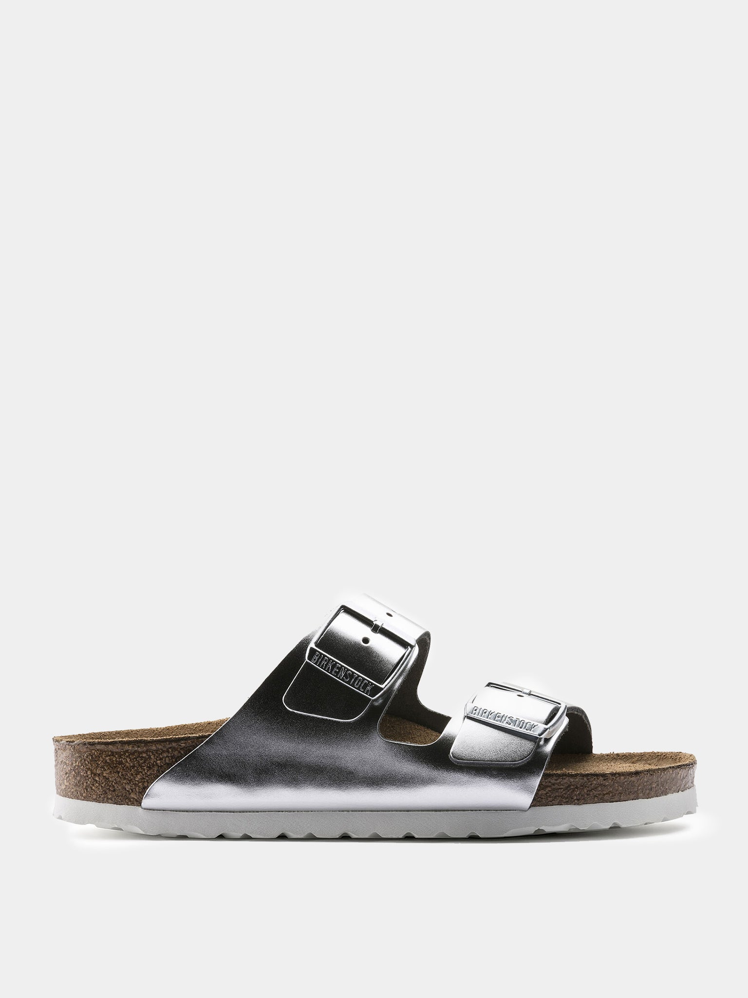 Birkenstock Women's Arizona Soft Footbed Leather Sandal - Saint Bernard