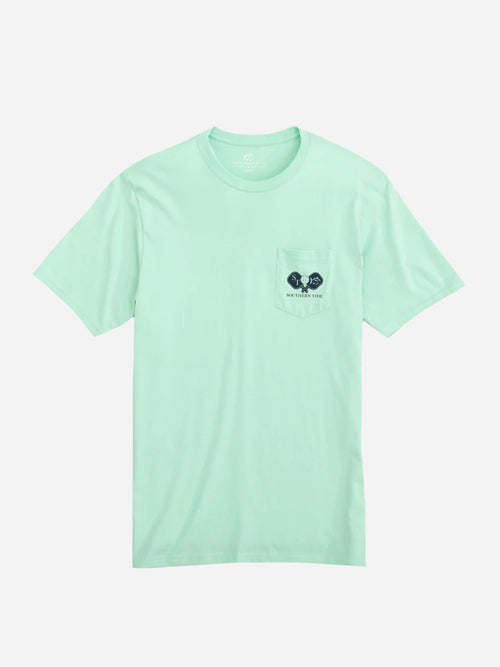 Southern Tide Men's Pickleball Pickle Jar Short Sleeve T-Shirt