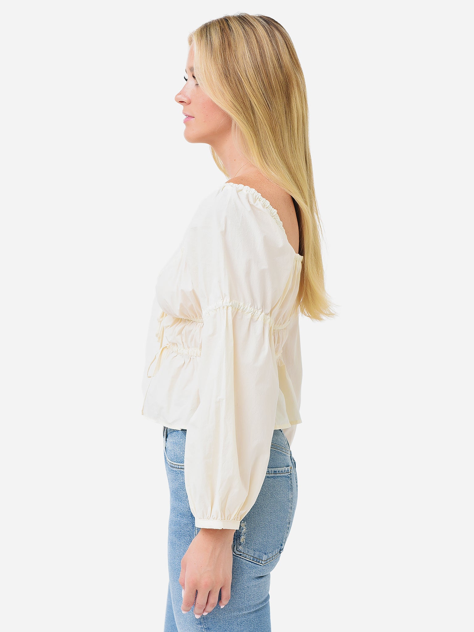 Luciaページ Organic Cotton Lofty Gauze Wide-Leg Pant | EILEEN FISHER