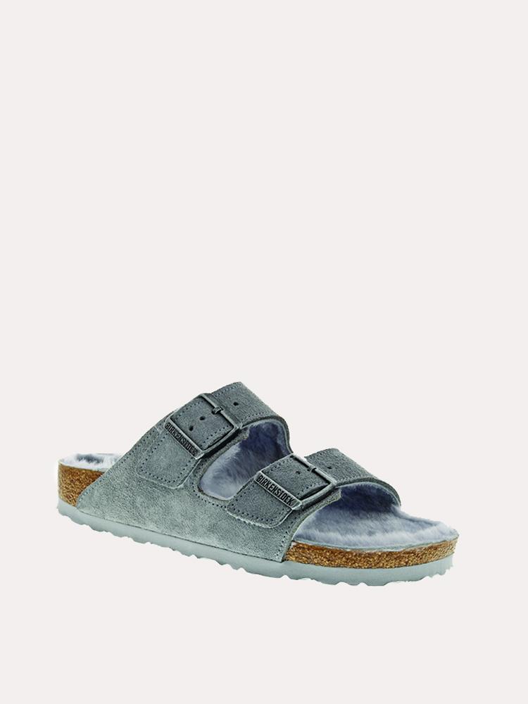 Birkenstock Arizona Shearling Sandal - Saint Bernard