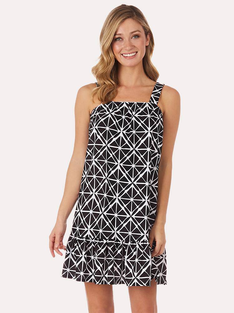 Jude Connally Addison Shift Dress - Saint Bernard