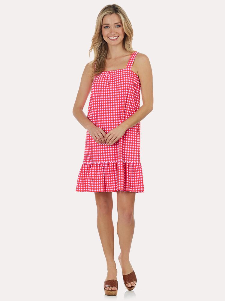 Jude Connally Addison Shift Dress - Saint Bernard