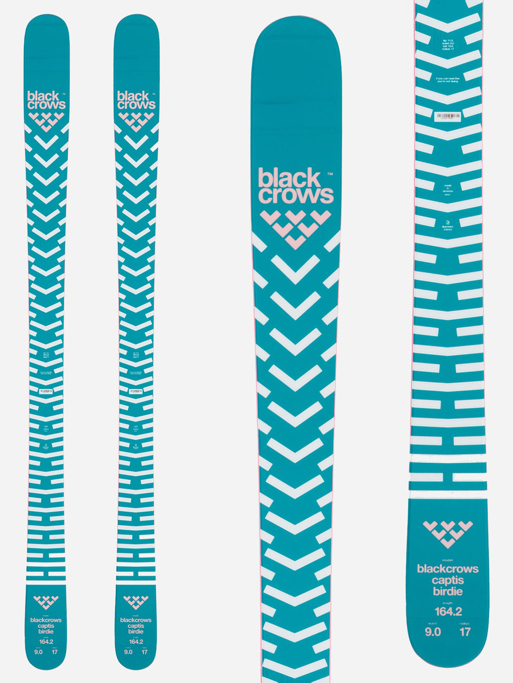 Black Crows Captis Birdie Women's Skis 2023 - Saint Bernard