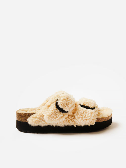 Birkenstock Women's Arizona Big Buckle Shearling Sandal