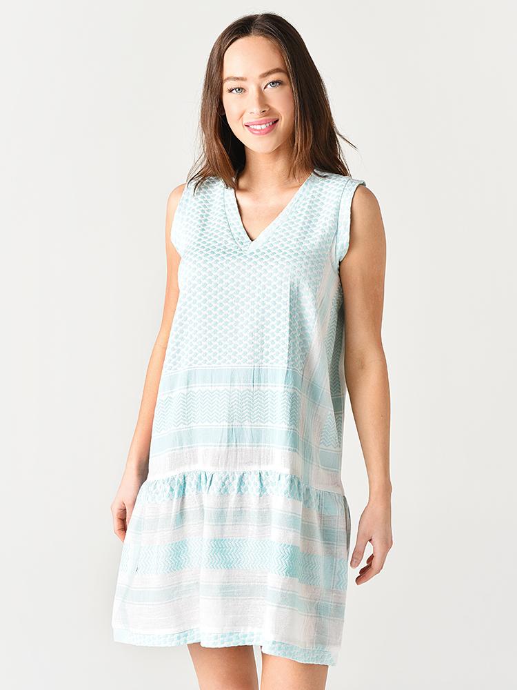 Cecile Copenhagen Dress 2 V-Neck Sleeveless Dress - Saint Bernard