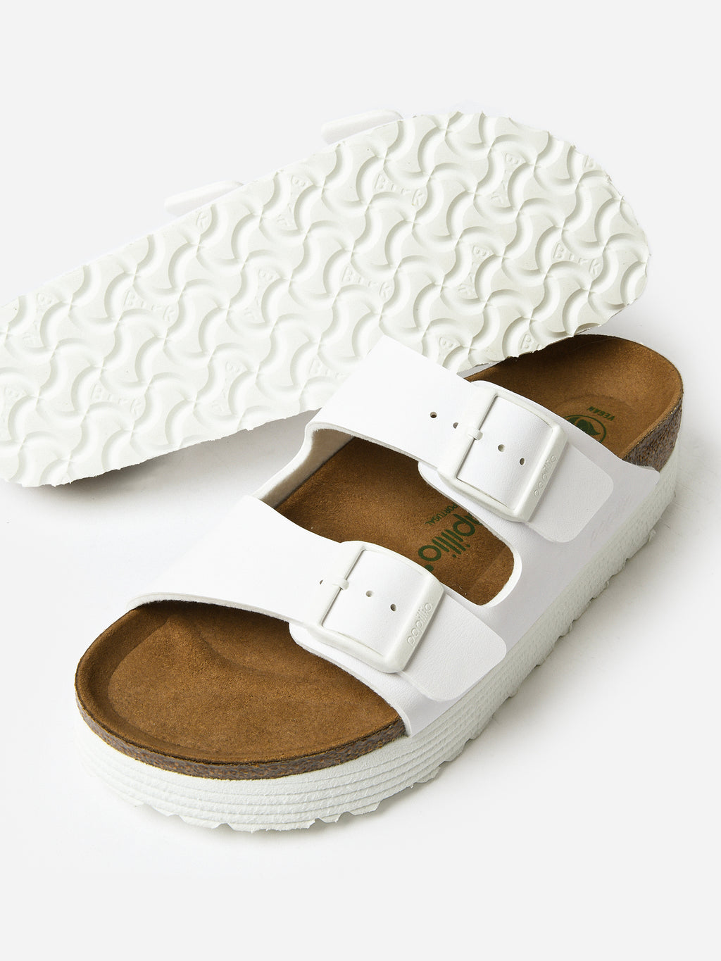 Birkenstock Women's Arizona Birko-Flor Platform Sandal - Saint Bernard