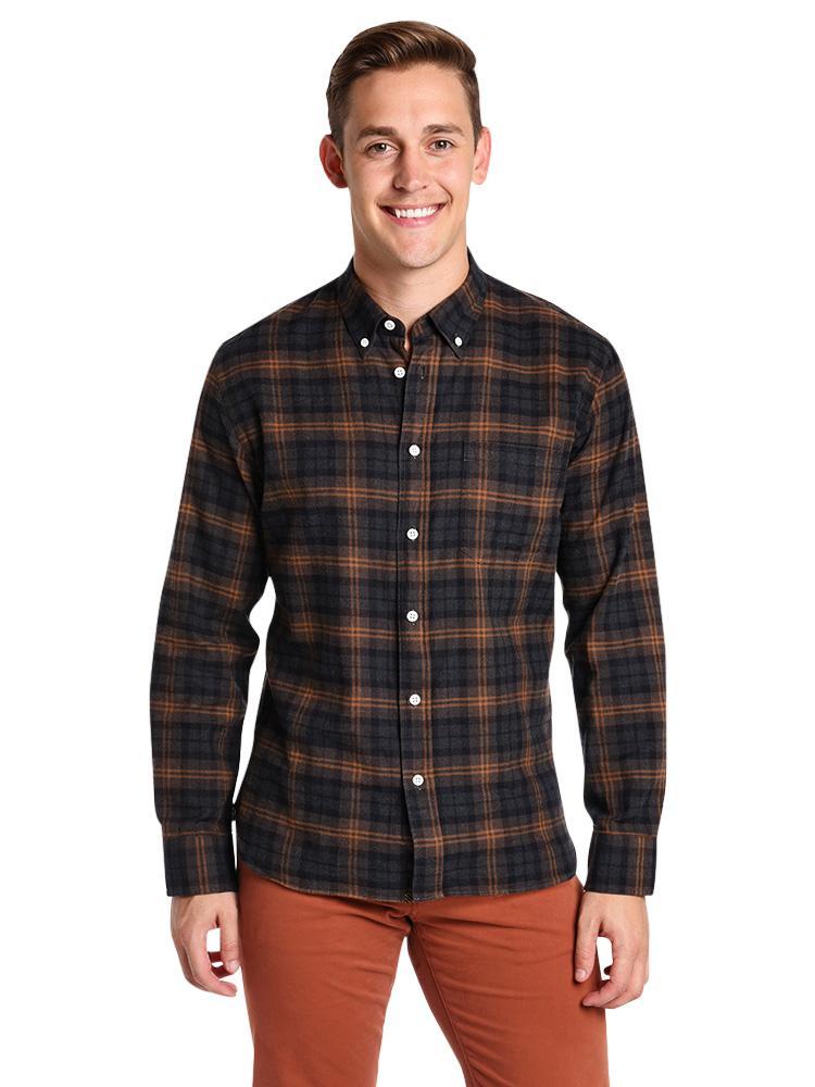 Billy Reid Tuscumbia Button Down Shirt - Saint Bernard