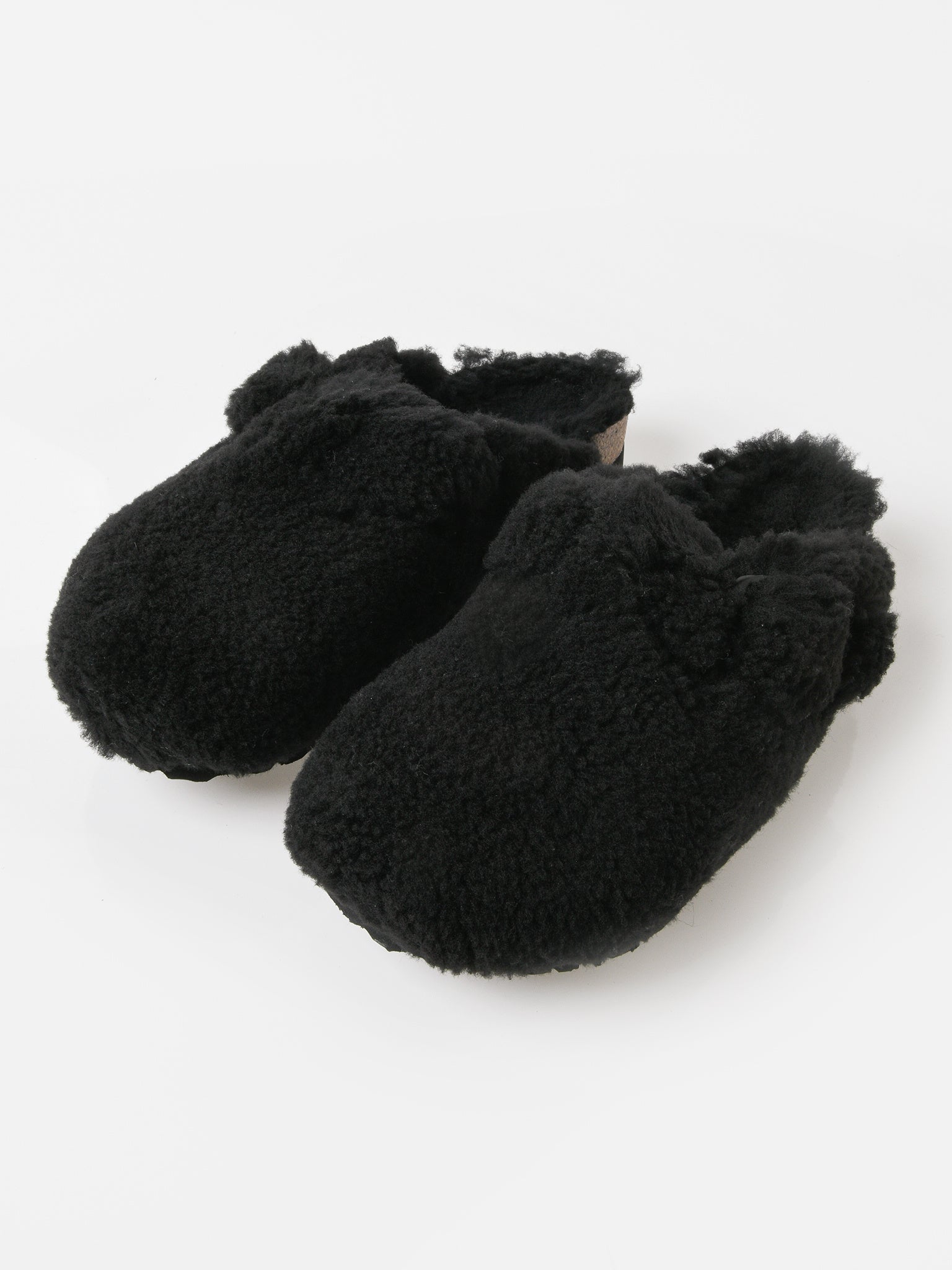 Birkenstock Women's Boston Big Buckle Platform Shearling Clog - Saint Bernard