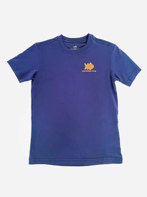 Southern Tide Boys' Basketball Filled Skipjack T-Shirt