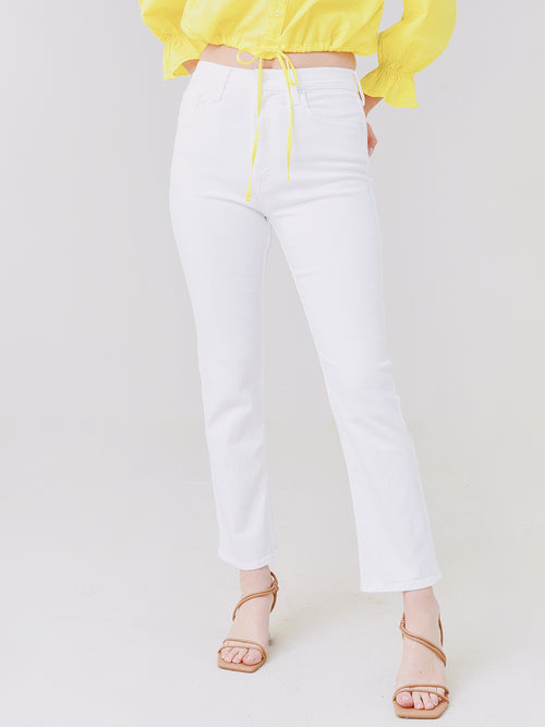 Mother Women's High Waisted Rider Ankle Jean