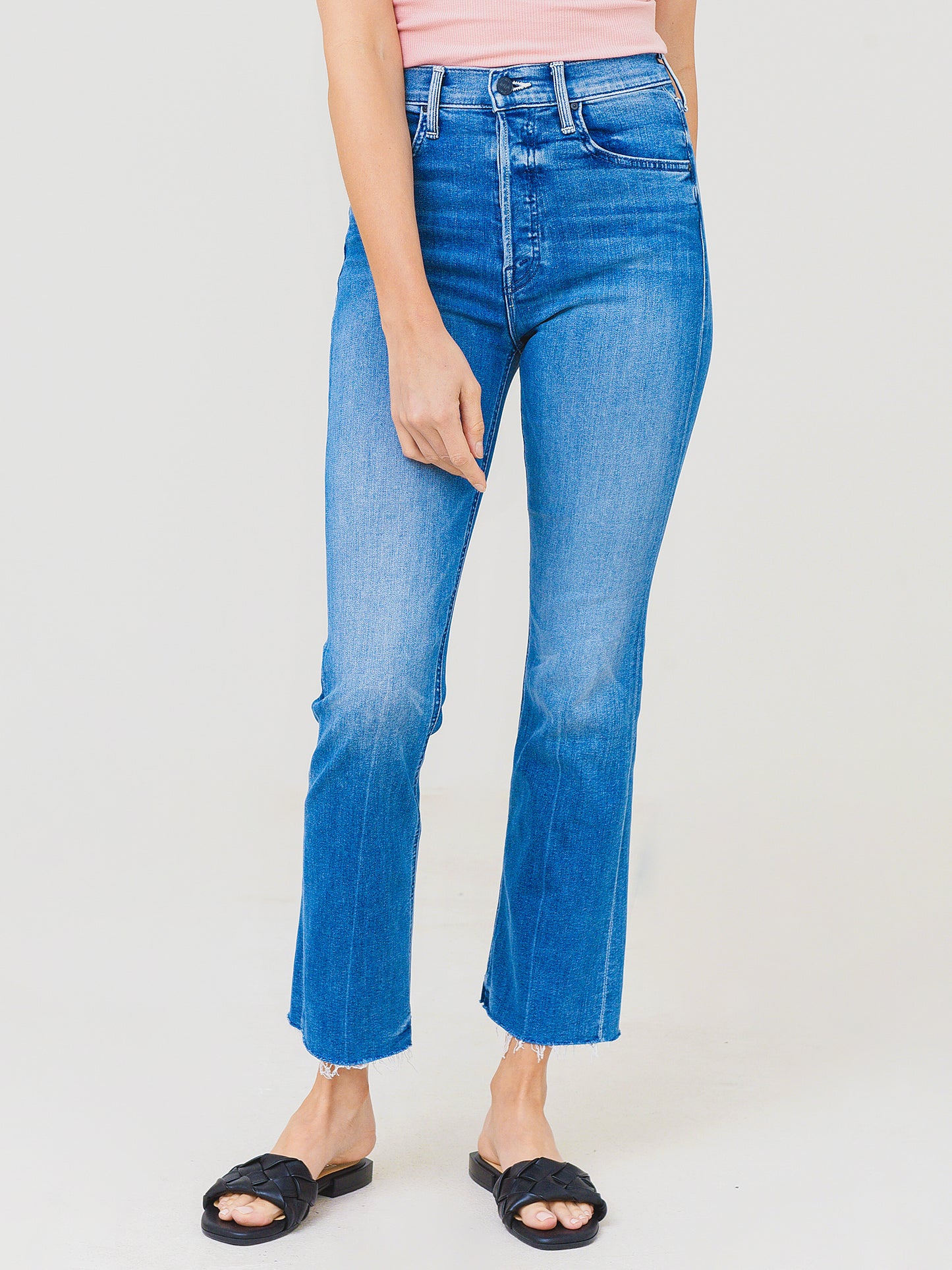Mother Women's The Tripper Ankle Fray Jean