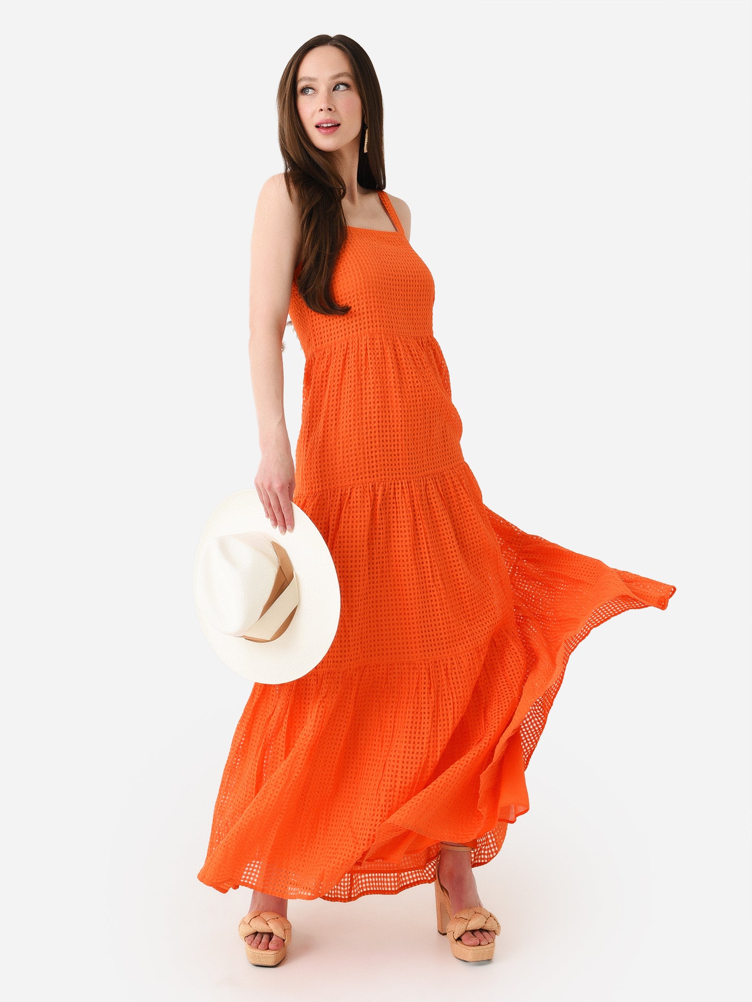 Oliphant Women's Strappy Maxi Dress - Saint Bernard