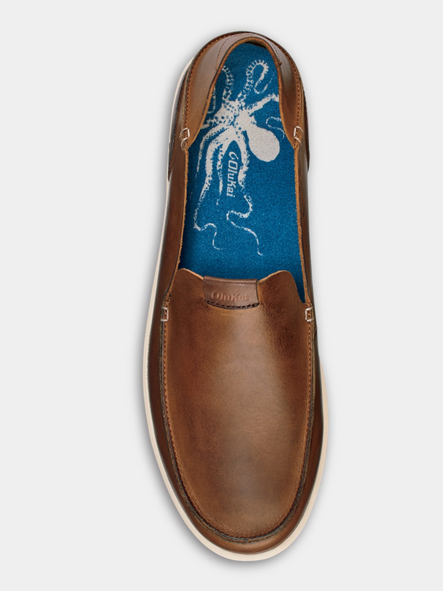 thumbnail image 2 of OluKai Mens Nalukai Leather Slip On Shoe 2 of 11