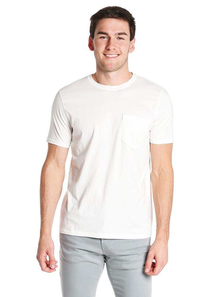 Billy Reid Washed Tee - Saint Bernard