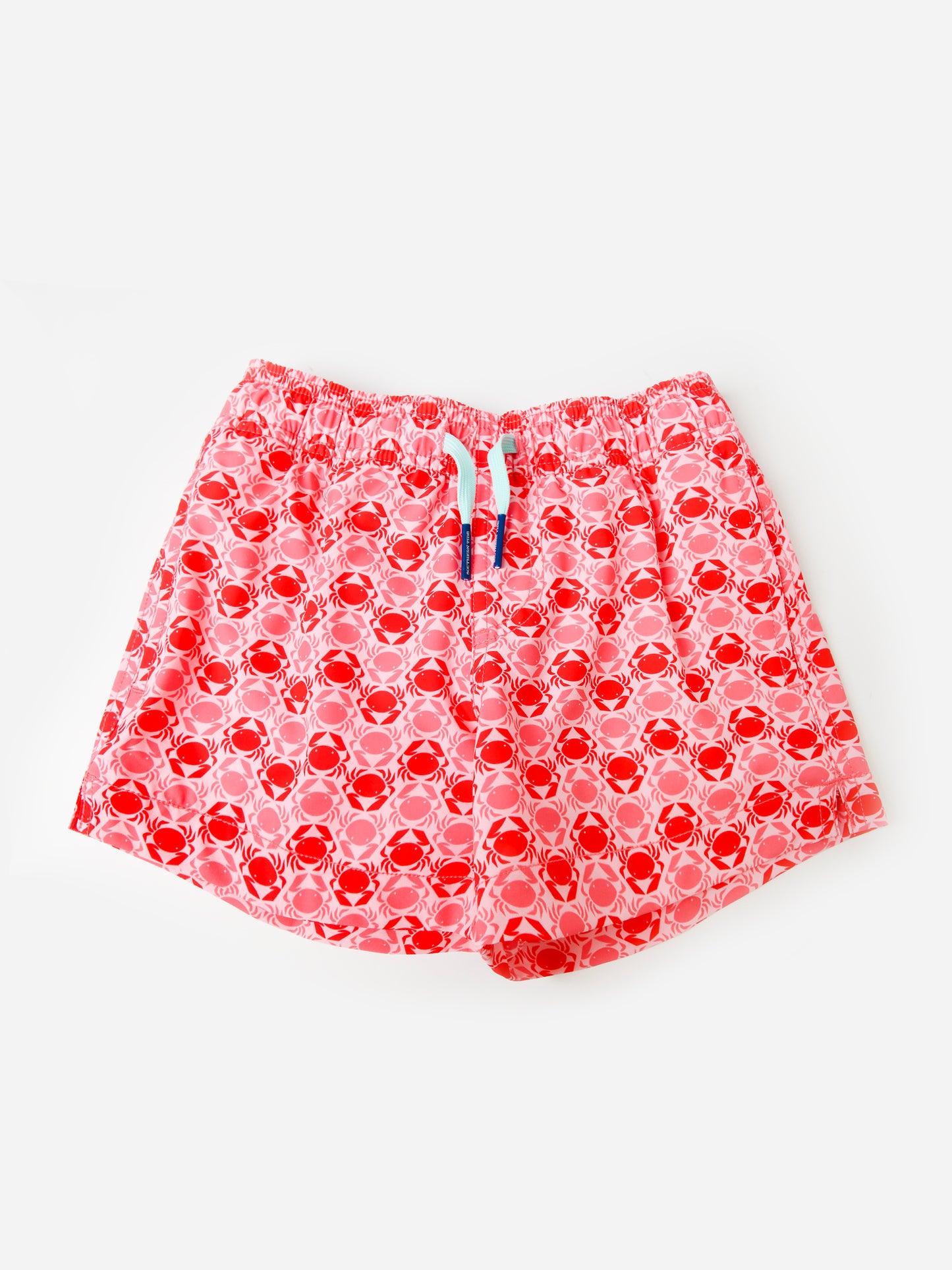 Southern Tide Boys' Why So Crabby Printed Swim Trunk - Saint Bernard