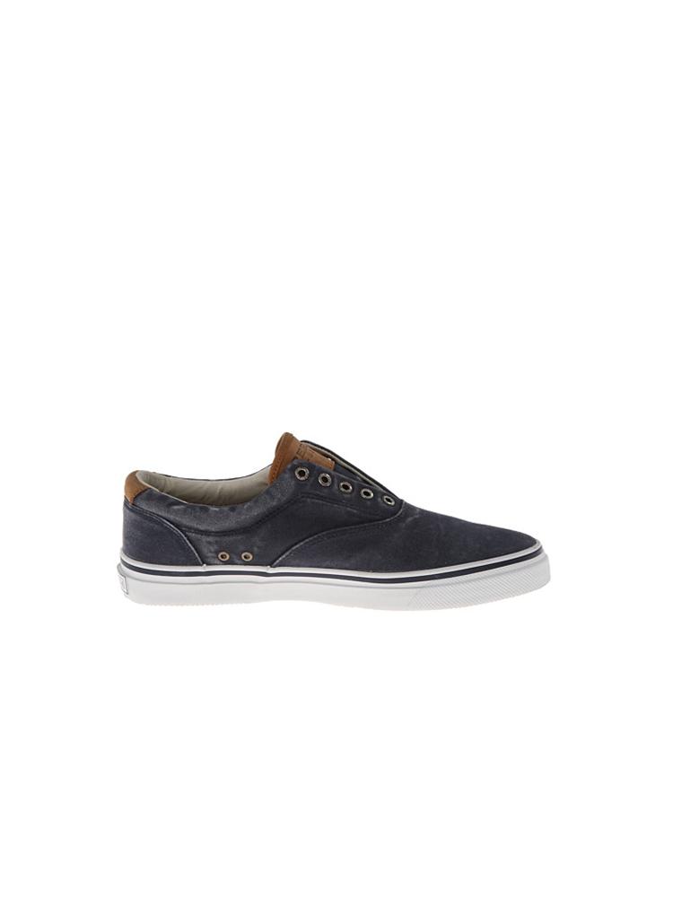 Sperry Men's Striper CVO Salt Washed Twill Sneaker - Saint Bernard