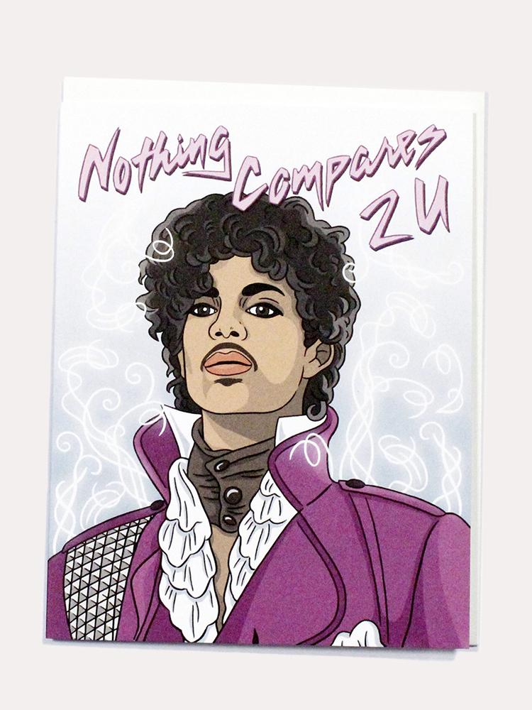 The Found Nothing Compares 2 U Card - Saint Bernard
