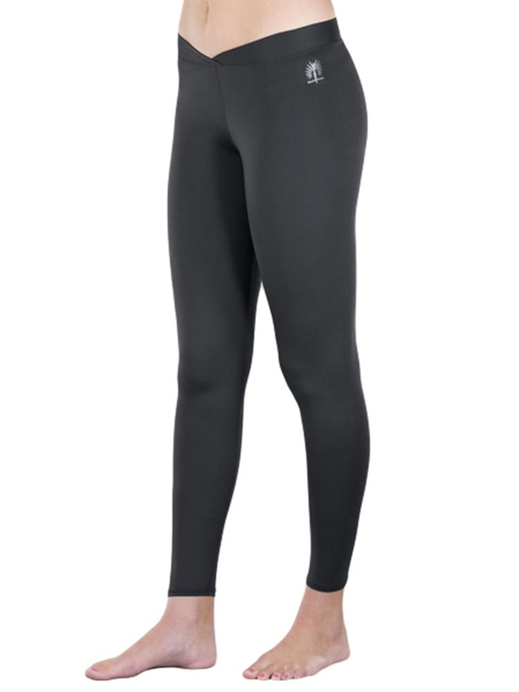 Snow Angel Women's Cybersilk V-Waist Baselayer Legging - Saint Bernard