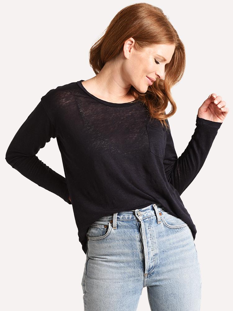 Stark X Long Sleeve Pocket Tee - Saint Bernard