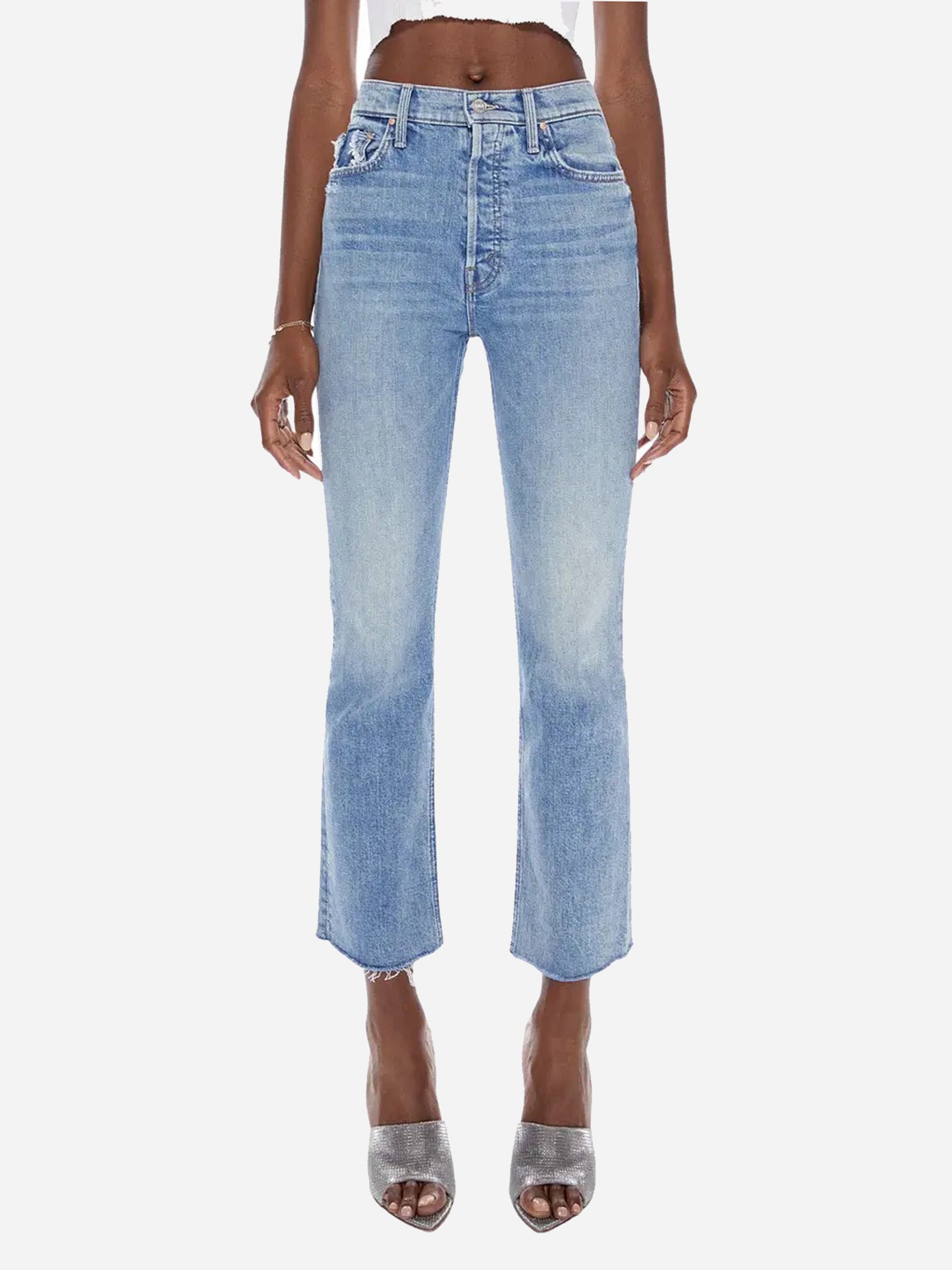 Mother Women's The Tripper Flood Fray Jean - Saint Bernard