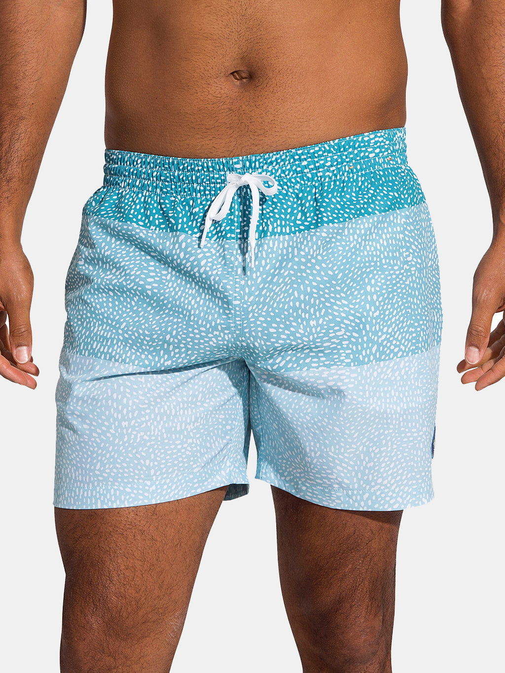 Chubbies Men's The Whale Sharks 5.5" Swim Trunk - Saint Bernard